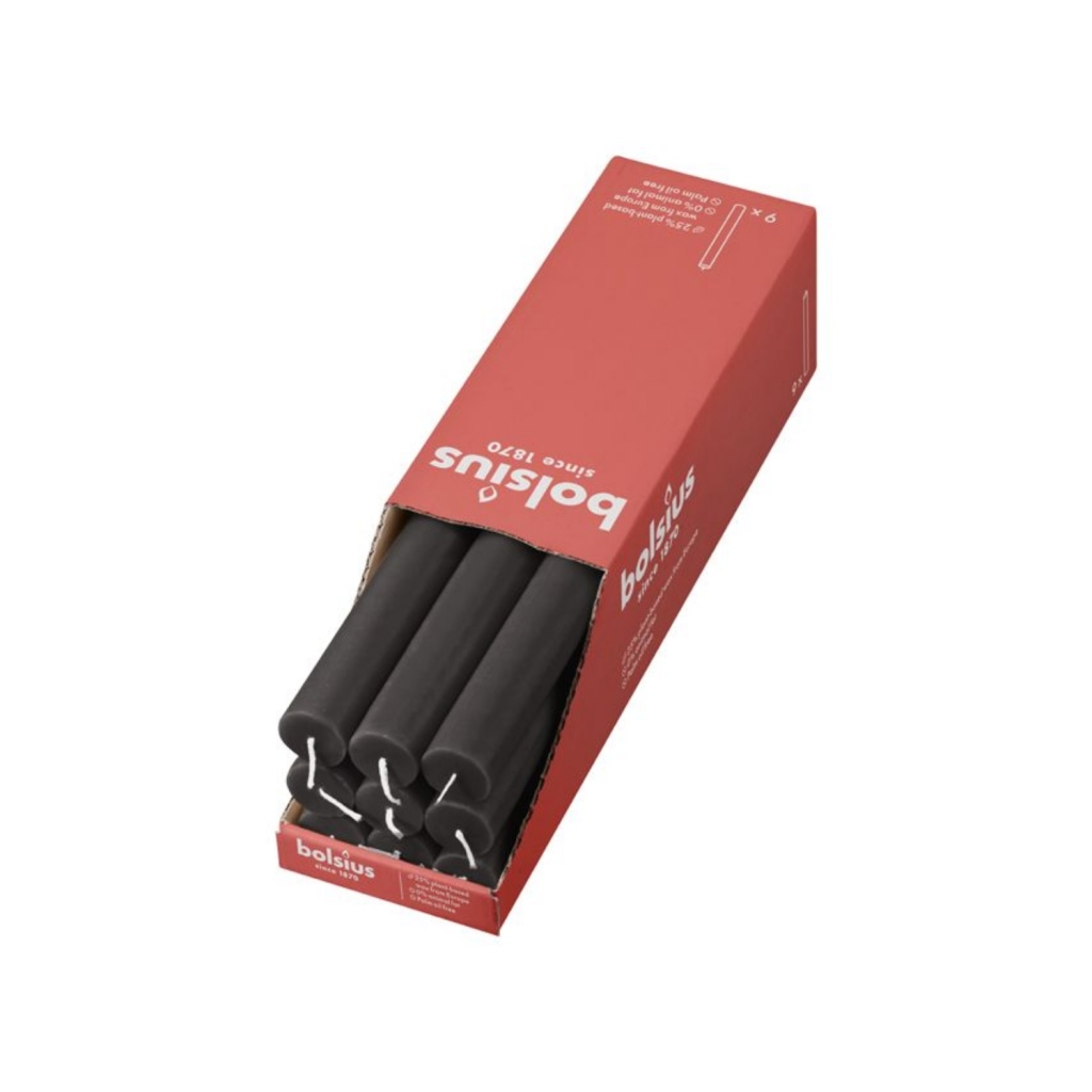 Bolsius\u0020Dinerkaars\u0020Rustiek\u0020Stormy\u0020Grijs\u002027\u0020Cm