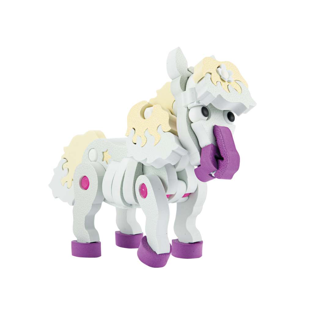 Toi\u002DToys\u00203D\u0020Puzzel\u0020Constuksructiefoam\u0020Paard\u0020Diy\u0020Set\u0020S