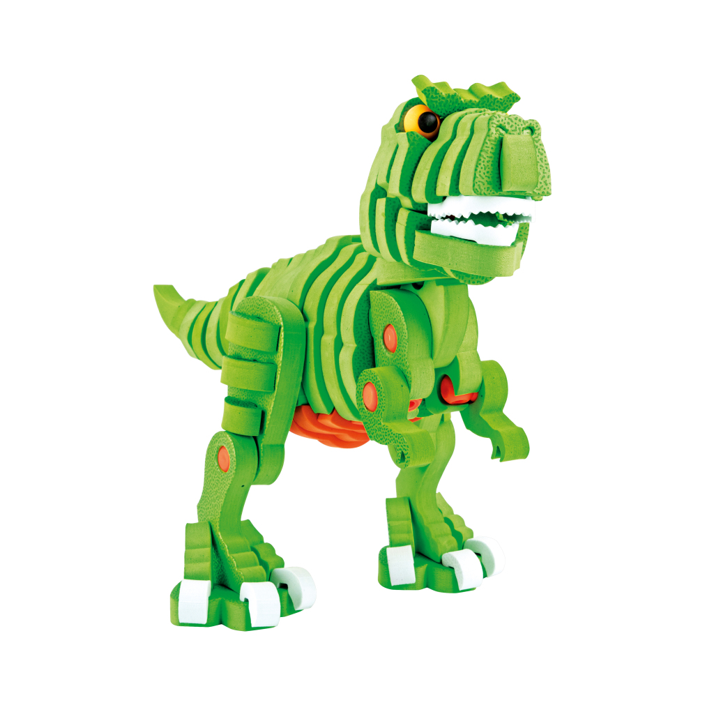 Toi\u002DToys\u0020Knutselpuzzel\u0020Dinosaurus\u002025,8\u0020Cm\u0020Groen\u0020104\u002Ddelig