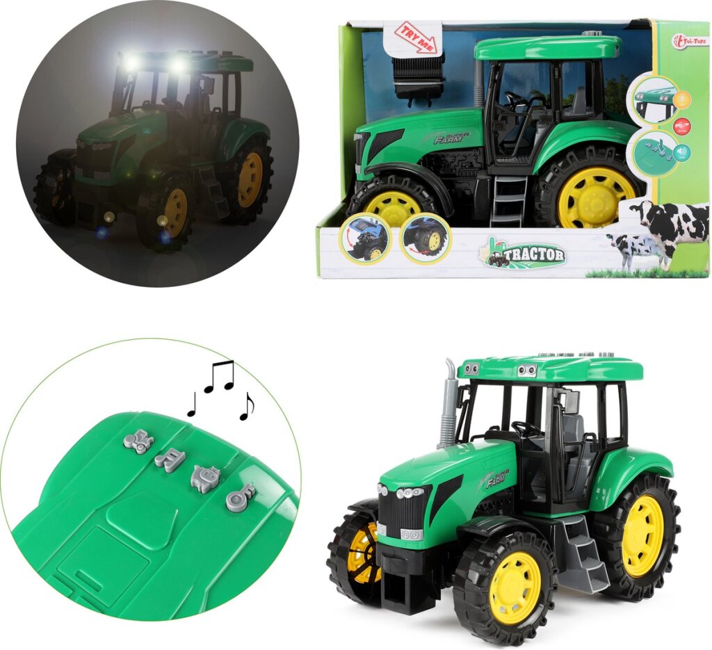Tractor\u0020Tractor\u0020Groot\u002027cm\u0020met\u0020Licht\u0020en\u0020Geluid