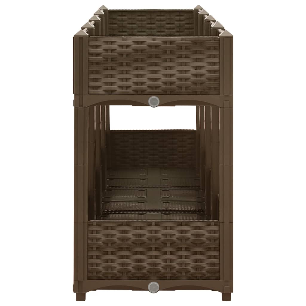 Plantenbak\u0020verhoogd\u0020160x40x71\u0020cm\u0020polypropyleen