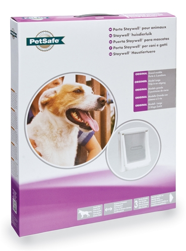 PETSAFE\u0020HONDENLUIK\u0020LARGE\u0020WIT\u002FTRANSPARANT\u0020760