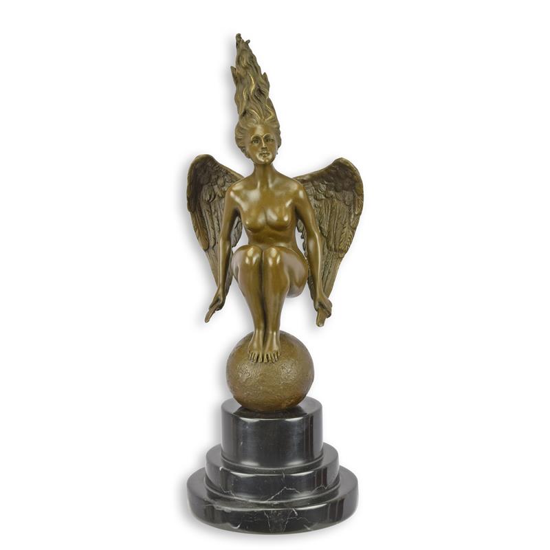 A\u0020BRONZE\u0020SCULPTURE\u0020OF\u0020A\u0020WINGED\u0020FEMALE\u0020NUDE