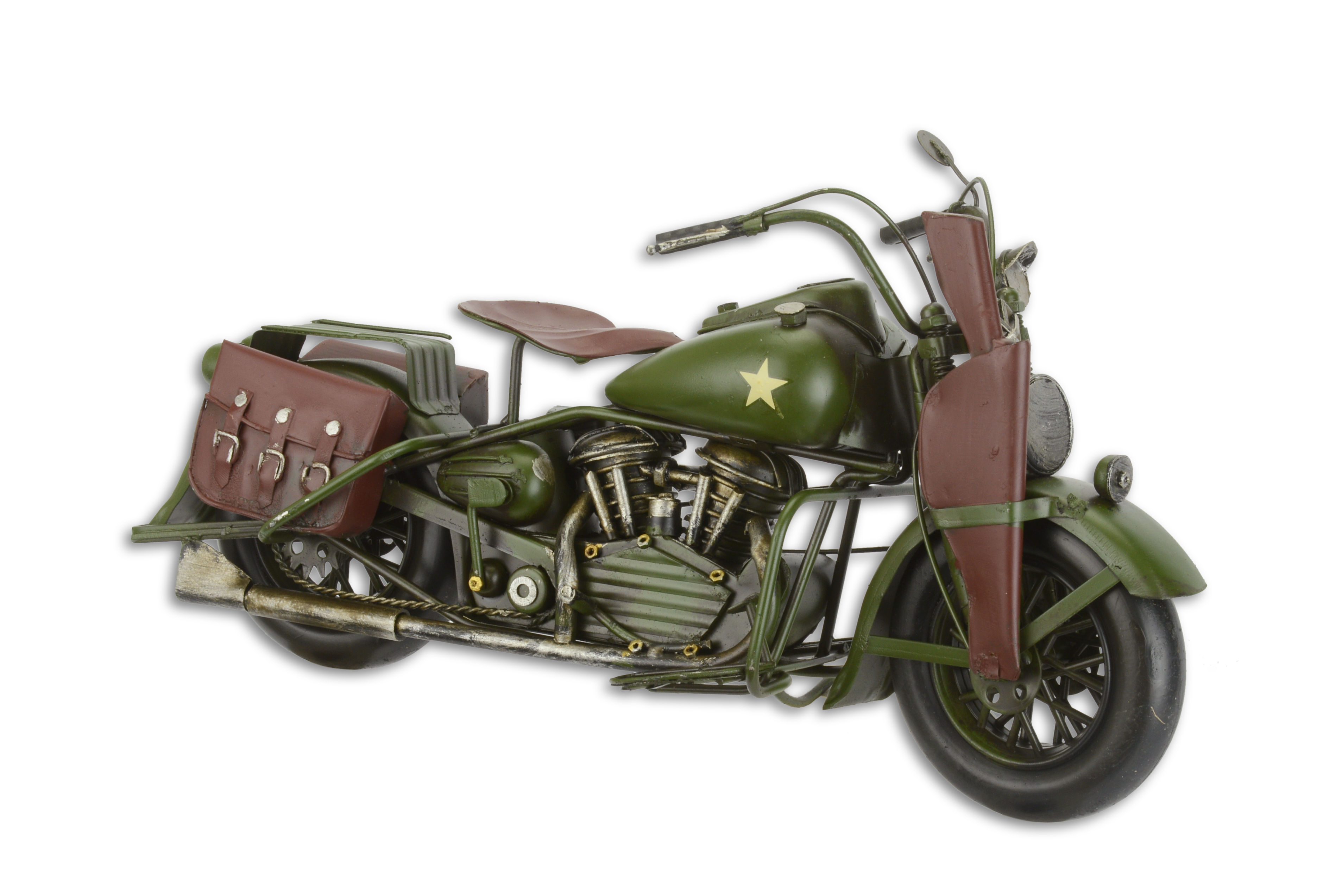 EEN\u0020BLIKKEN\u0020MODEL\u0020VAN\u0020EEN\u0020MILITAIRE\u0020MOTORFIETS\u002DBruin\u002DGroen
