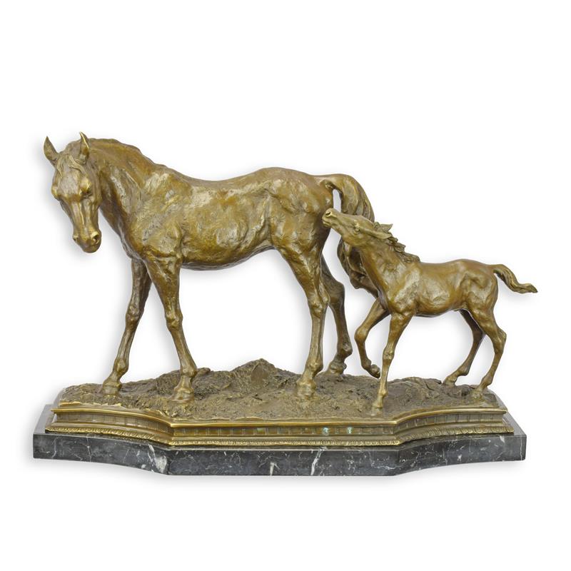 A\u0020BRONZE\u0020SCULPTURE\u0020OF\u0020A\u0020HORSE\u0020AND\u0020COLT
