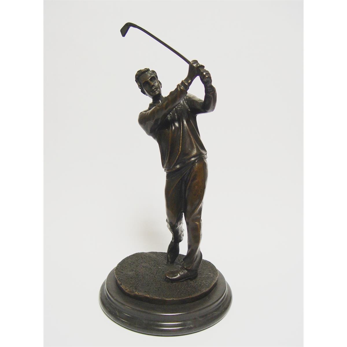 Bronzen\u0020beeld\u0020van\u0020een\u0020Golf\u0020speler