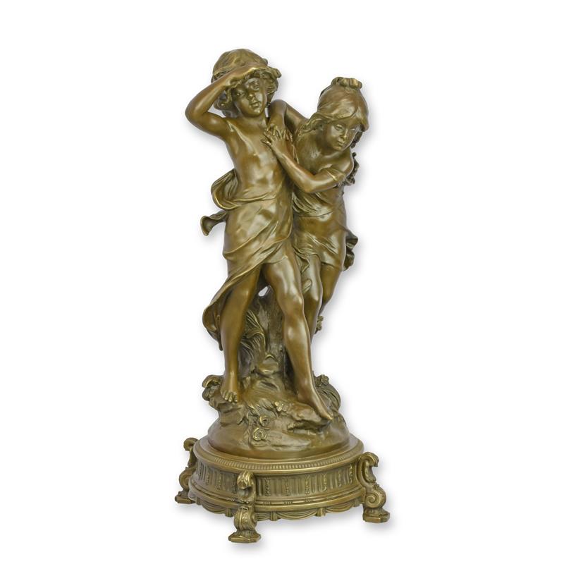 A\u0020BRONZE\u0020SCULPTURE\u0020OF\u0020A\u0020BOY\u0020AND\u0020GIRL