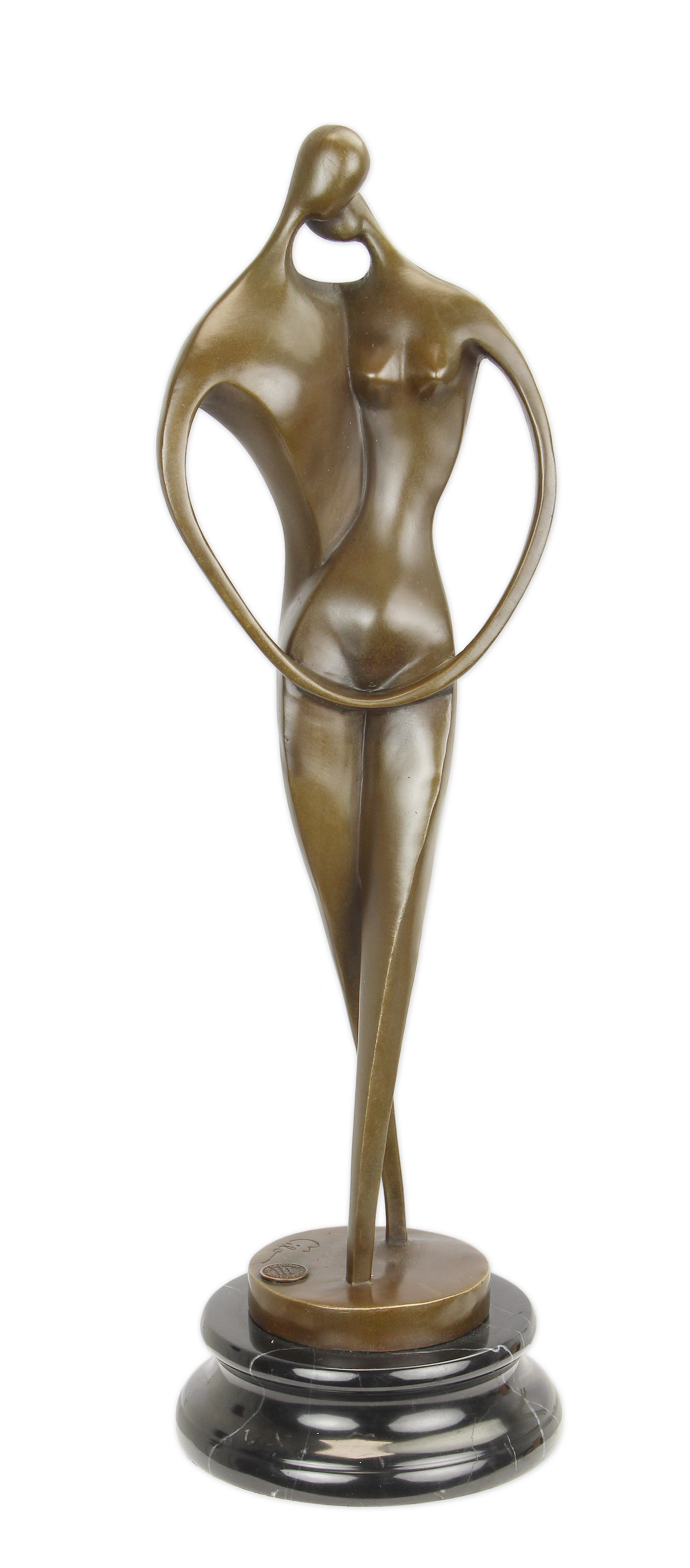 A\u0020MODERNIST\u0020BRONZE\u0020SCULPTURE\u0020OF\u0020A\u0020KISSING\u0020COUPLE