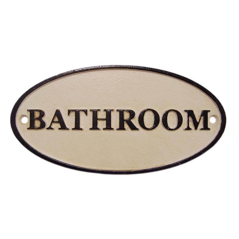 A\u0020CAST\u0020IRON\u0020\u0022BATHROOM\u0022\u0020PLAQUE