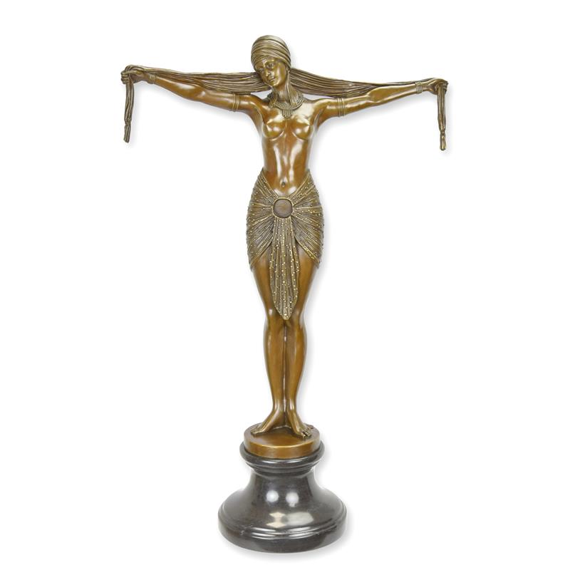 BRONZEN\u0020BEELD\u0020VAN\u0020EEN\u0020SJAAL\u0020DANSERES