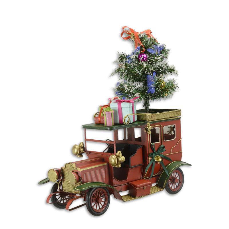 Blikken\u0020model\u0020van\u0020een\u0020klassieke\u0020kerstauto