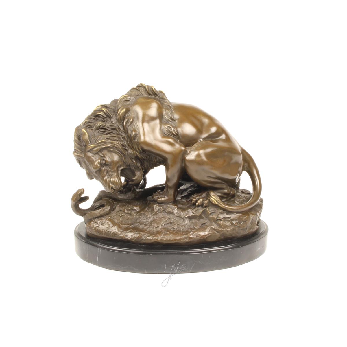 BRONZEN\u0020BEELD\u0020VAN\u0020EEN\u0020LEEUW\u0020EN\u0020SLANG