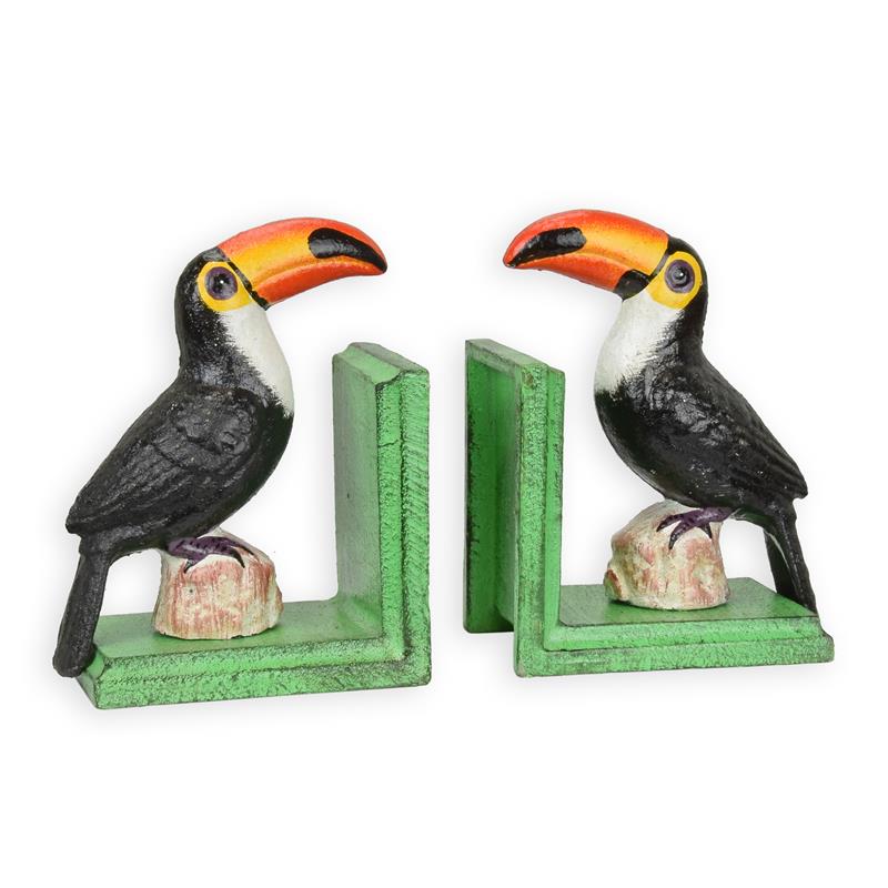 A\u0020PAIR\u0020OF\u0020CAST\u0020IRON\u0020TOUCAN\u0020BOOKENDS