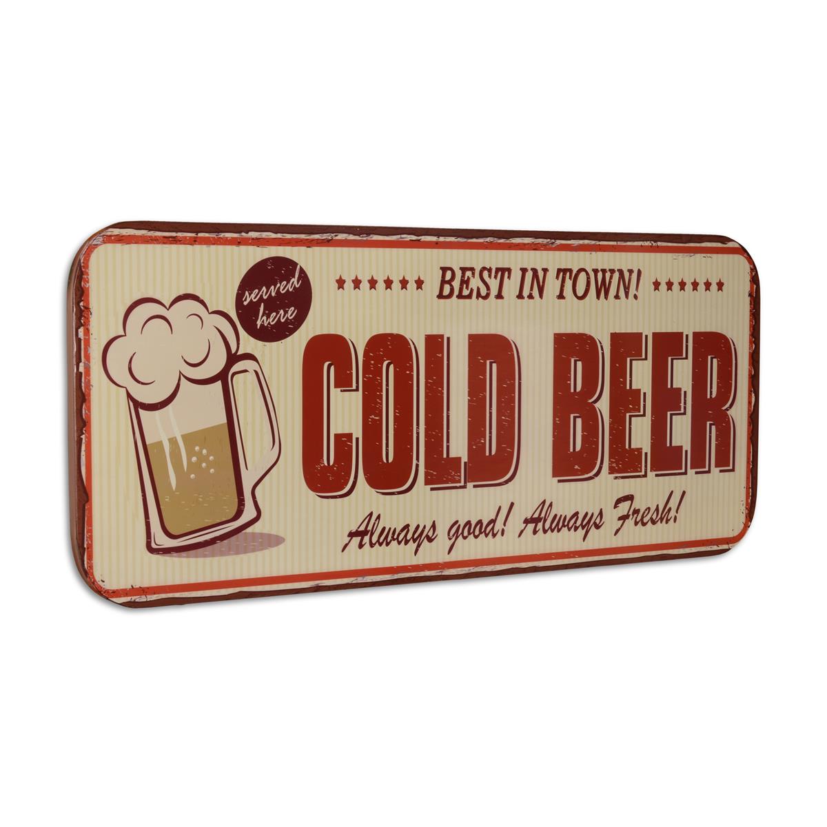 Blikken\u0020muurplaat\u0020\u0022Koud\u0020Bier\u0022
