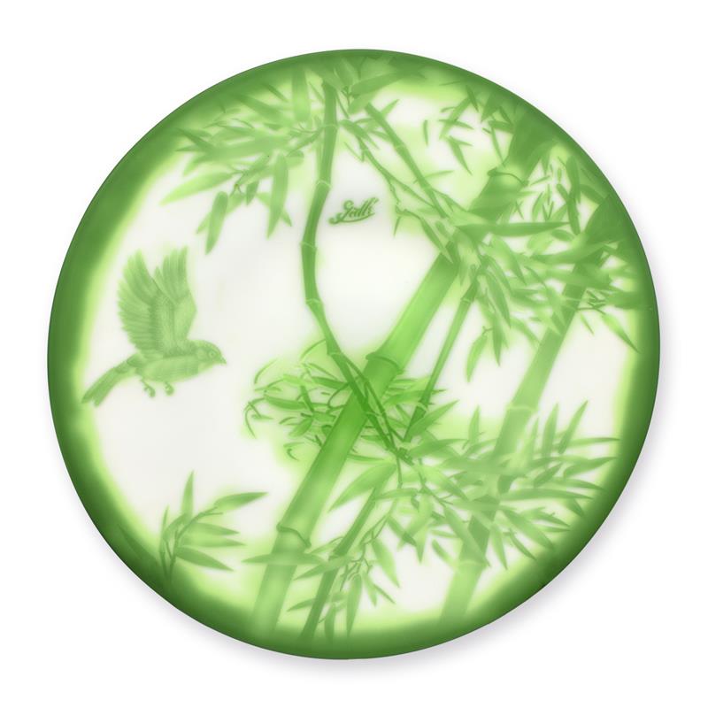 Camee\u0020glazen\u0020ondiepe\u0020schaal\u0020\u0027bamboe\u0027