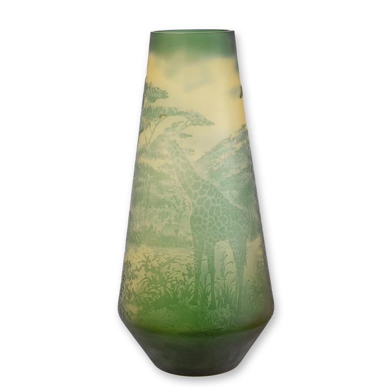 A\u0020CAMEO\u0020GLASS\u0020VASE\u0020\u0027GIRAFFE\u0020OF\u0020THE\u0020SAVANNAH\u0027