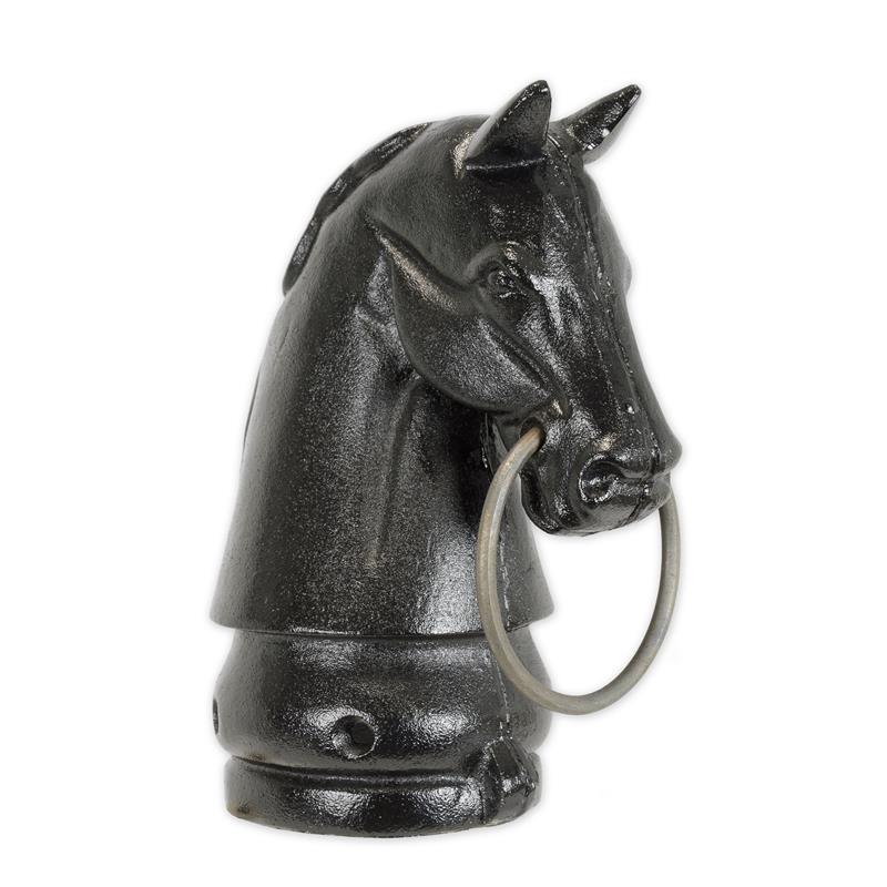 A\u0020CAST\u0020IRON\u0020HITCHING\u0020POST\u0020HORSE\u0020HEAD\u0020\u002D\u0020BLACK