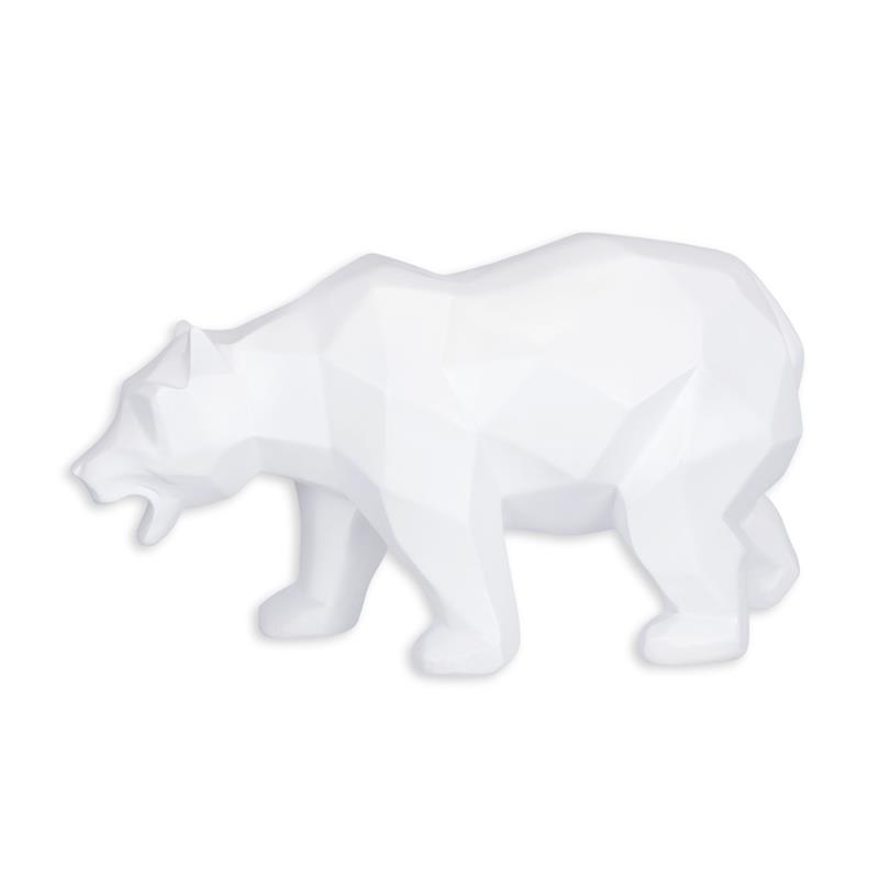 A\u0020RESIN\u0020POLYGONAL\u0020FIGURINE\u0020OF\u0020A\u0020BEAR,\u0020WHITE