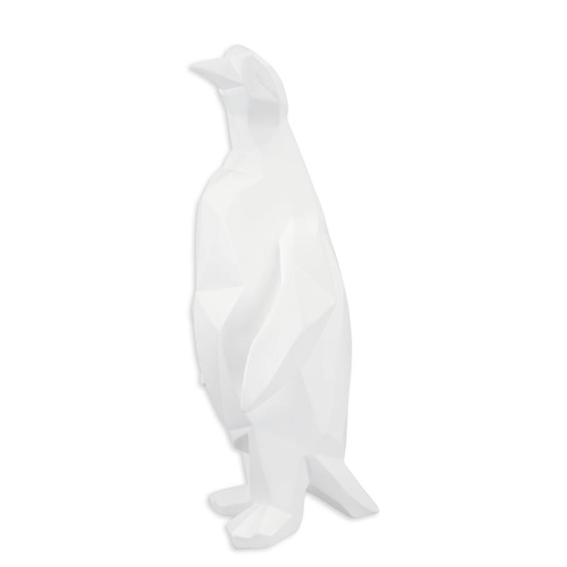 A\u0020RESIN\u0020POLYGONAL\u0020FIGURINE\u0020OF\u0020A\u0020PENGUIN,\u0020WHITE