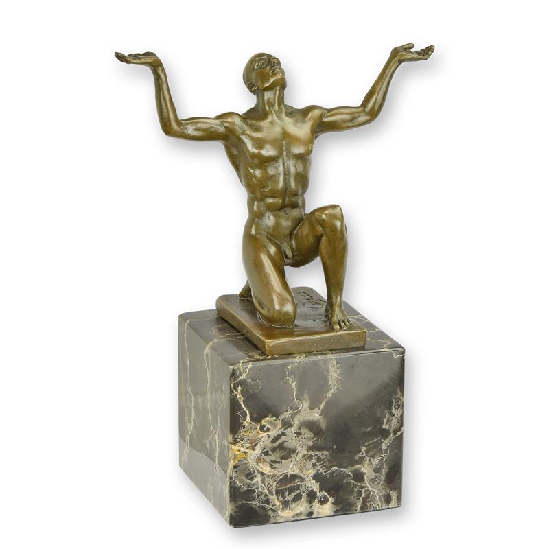 A\u0020BRONZE\u0020SCULPTURE\u0020OF\u0020A\u0020KNEELING\u0020MALE\u0020NUDE