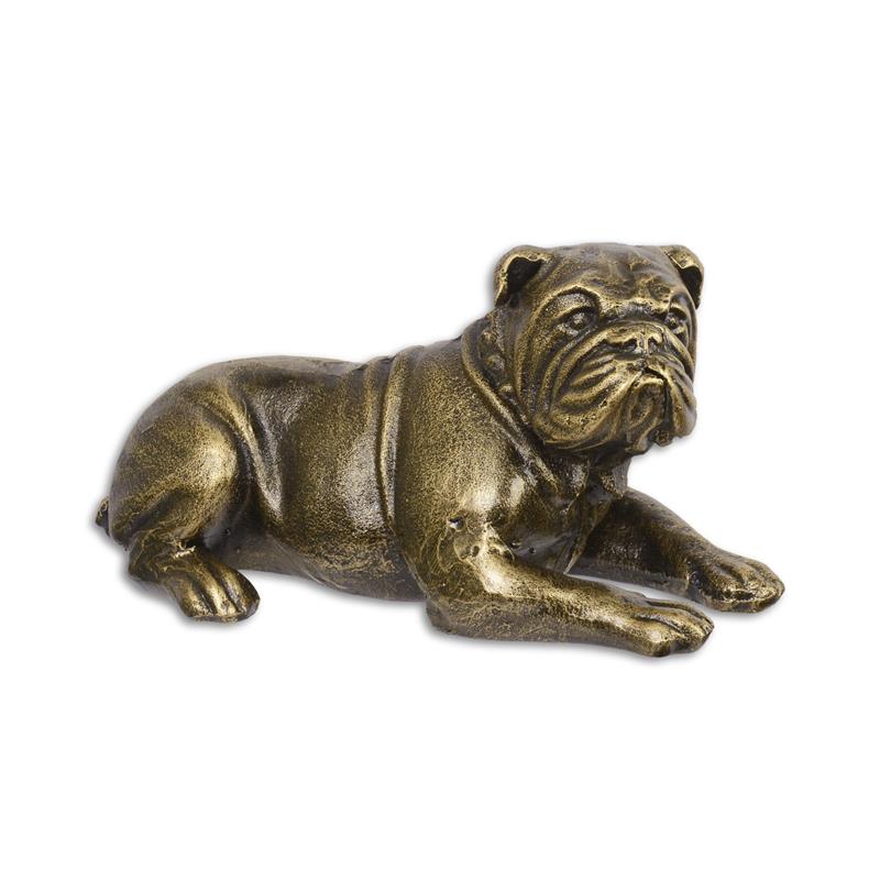 Gietijzeren\u0020sculptuur\u0020van\u0020een\u0020liggende\u0020engelse\u0020bulldog