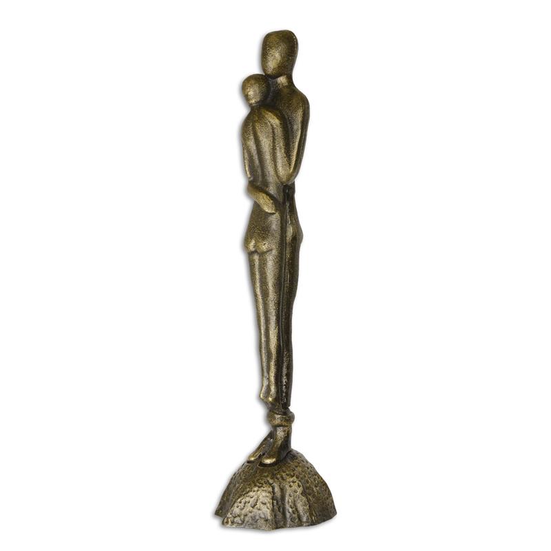 A\u0020CAST\u0020IRON\u0020SCULPTURE\u0020OF\u0020AN\u0020EMBRACING\u0020COUPLE\u0020\u002D\u0020BRONZE\u0020LOOK