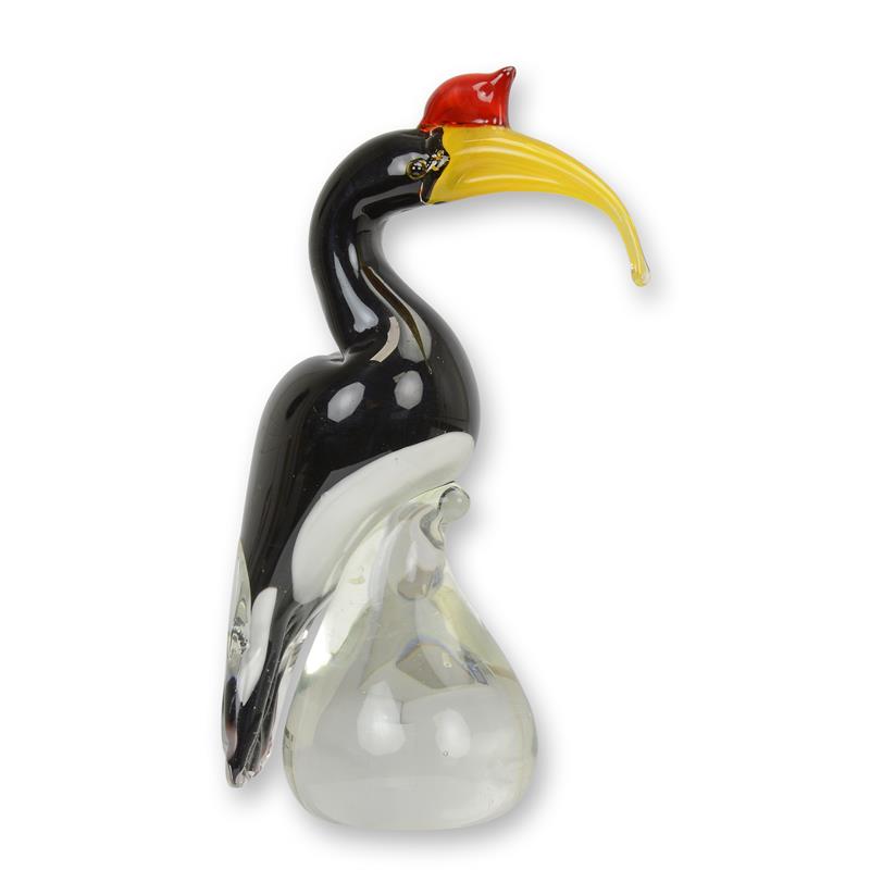 A\u0020MURANO\u0020STYLE\u0020GLASS\u0020FIGURINE\u0020OF\u0020A\u0020HORNBILL