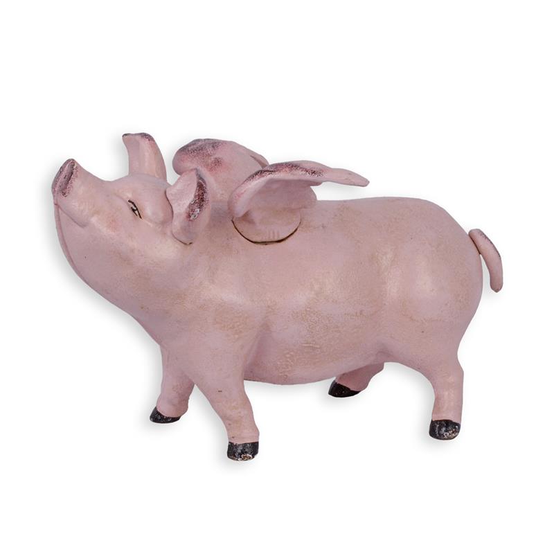 A\u0020CAST\u0020IRON\u0020FLYING\u0020PIG\u0020BANK,\u0020PINK