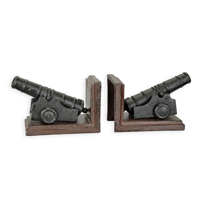A\u0020PAIR\u0020OF\u0020CAST\u0020IRON\u0020CANON\u0020BOOKENDS
