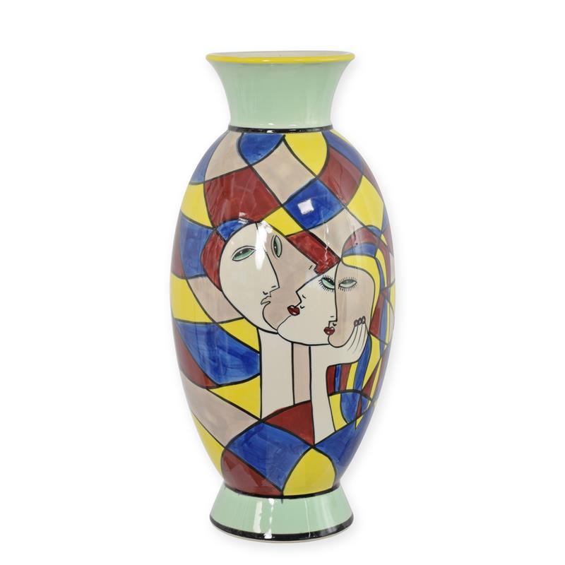 A\u0020PORCELAIN\u0020VASE\u0020HANDPAINTED\u0020PICASSO\u0020STYLE