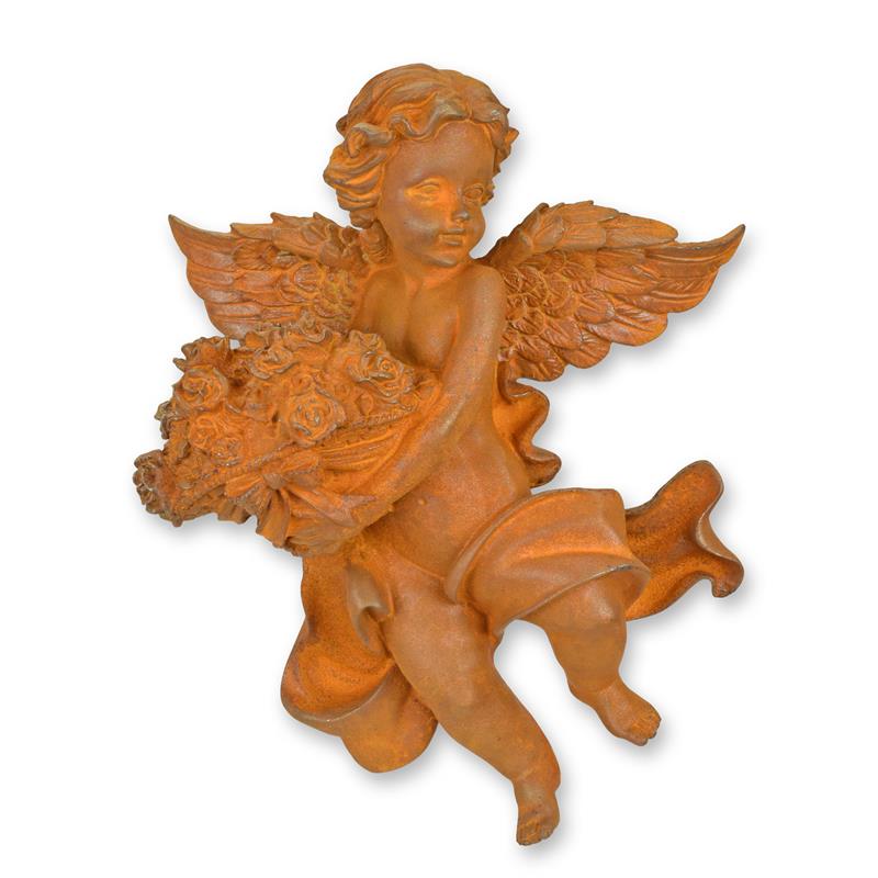 A\u0020RUSTY\u0020CAST\u0020IRON\u0020WALL\u0020MOUNT\u0020PUTTO\u0020HOLDING\u0020A\u0020FLOWER\u0020BASKET