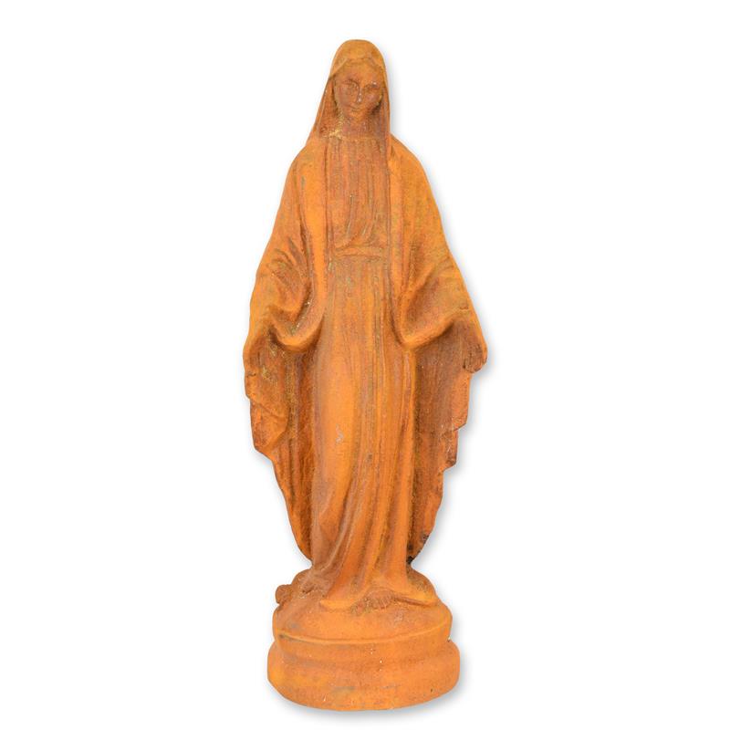 A\u0020RUSTY\u0020CAST\u0020IRON\u0020FIGURINE\u0020OF\u0020MADONNA