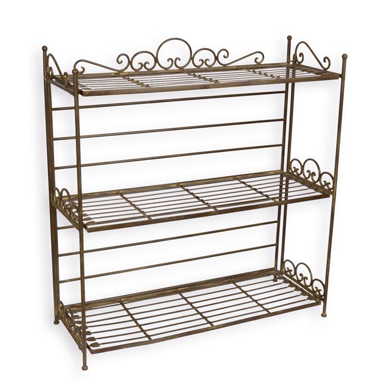 A\u00203\u0020TIER\u0020IRON\u0020ETAGERE,\u0020BROWN