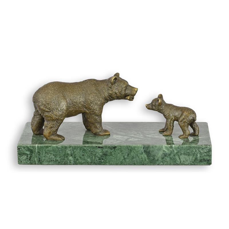 A\u0020BRONZE\u0020SCULPTURE\u0020OF\u0020A\u0020BEAR\u0020WITH\u0020CUB