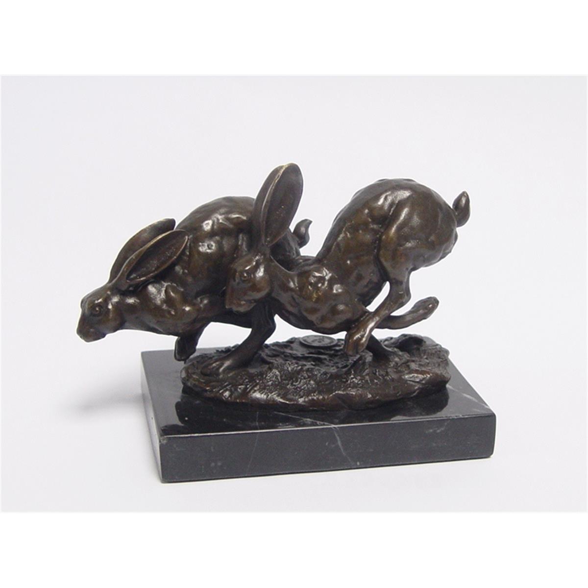 A\u0020BRONZE\u0020SCULPTURE\u0020OF\u0020TWO\u0020RUNNING\u0020HARES