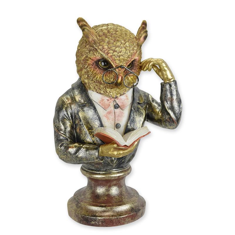 A\u0020RESIN\u0020BUST\u0020OF\u0020THE\u0020WISE\u0020OWL