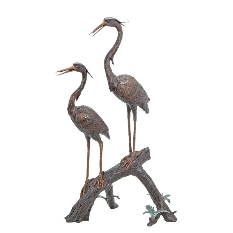 A\u0020BRONZE\u0020HERON\u0020FOUNTAIN