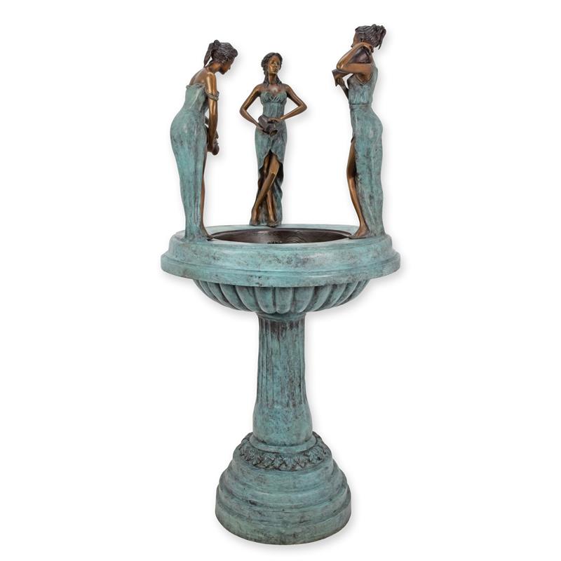A\u0020BRONZE\u0020FOUNTAIN\u0020WITH\u00203\u0020WOMEN