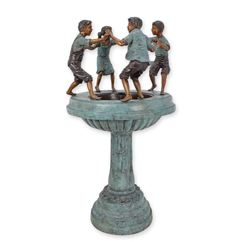 A\u0020BRONZE\u0020FOUNTAIN\u0020WITH\u00204\u0020CHILDREN