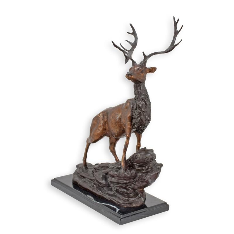 A\u0020BRONZE\u0020SCULPTURE\u0020OF\u0020A\u0020DEER\u0020ON\u0020A\u0020MARBLE\u0020BASE