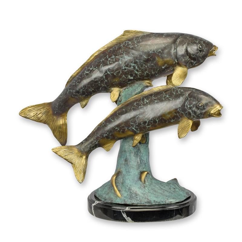 A\u0020BRONZE\u0020SCULPTURE\u0020OF\u0020TWO\u0020KOI