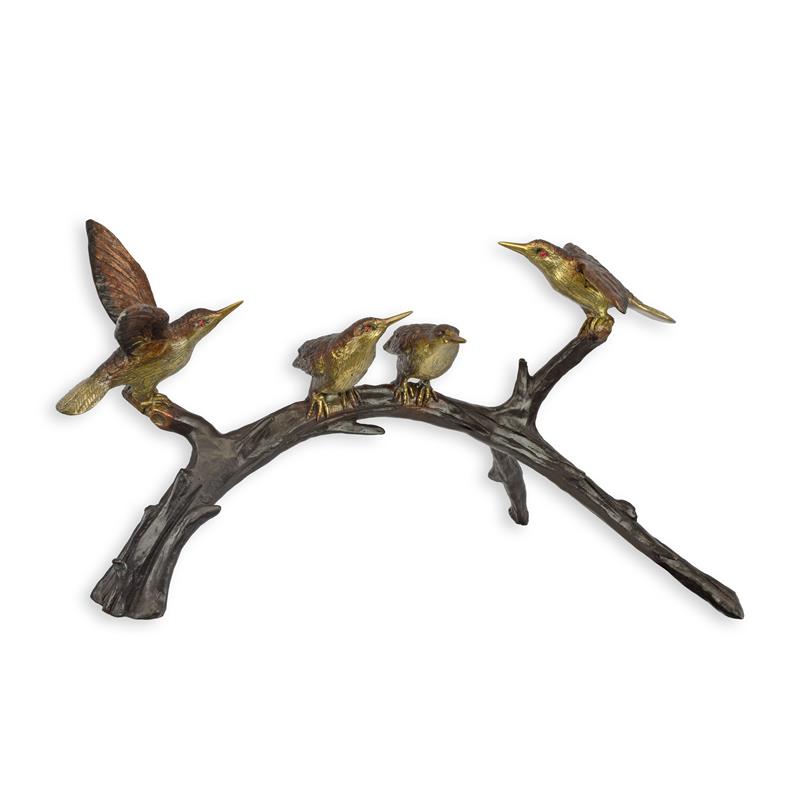 A\u0020BRONZE\u0020SCULPTURE\u0020OF\u0020FOUR\u0020HUMMINGBIRDS\u0020ON\u0020A\u0020BRANCH