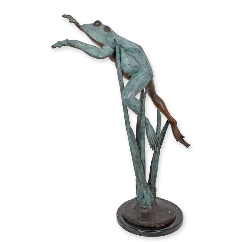 A\u0020BRONZE\u0020SCULPTURE\u0020OF\u0020A\u0020LEAPING\u0020FROG