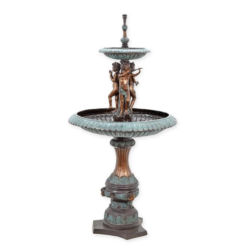 BRONZEN\u0020FONTEIN\u0020MET\u0020TWEE\u0020VERDIEPINGEN