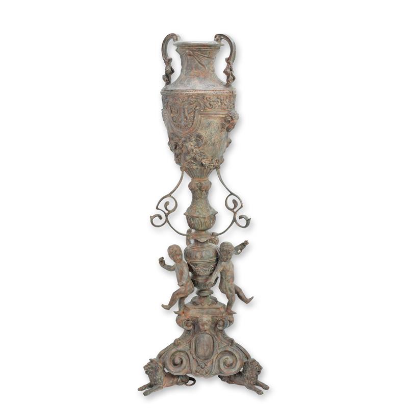 A\u0020BRONZE\u0020URN\u0020ON\u0020PIEDESTAL