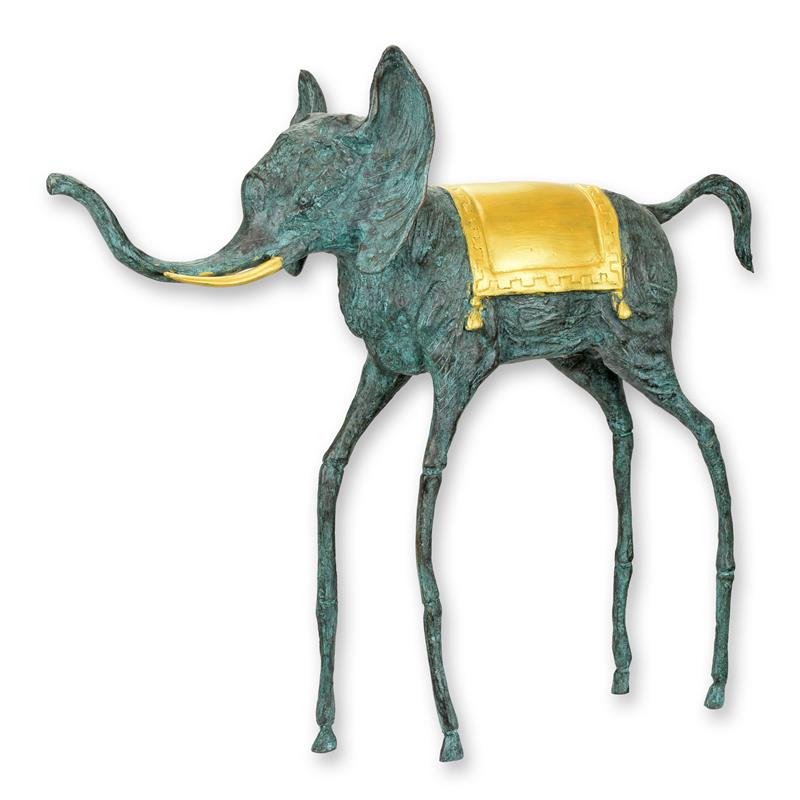BRONZEN\u0020BEELD\u0020VAN\u0020EEN\u0020GROENE\u0020OLIFANT