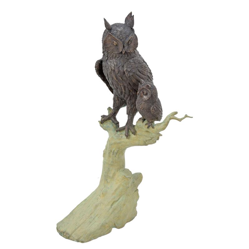 BRONZEN\u0020SCULPTUUR\u0020VAN\u0020EEN\u0020UIL\u0020MET\u0020UILTJE