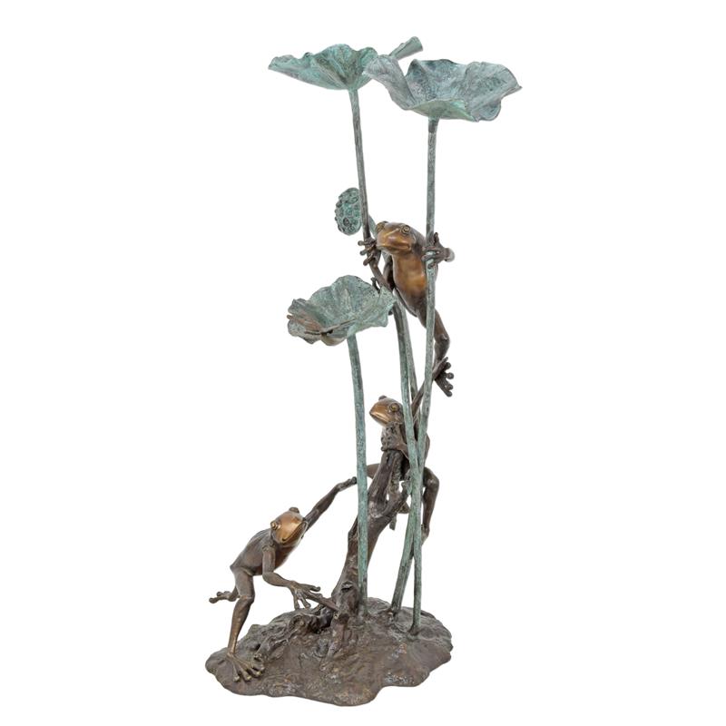 A\u0020BRONZE\u0020FROG\u0020FOUNTAIN\u0020AND\u0020BIRD\u0020BATH\u0020COMBINATION