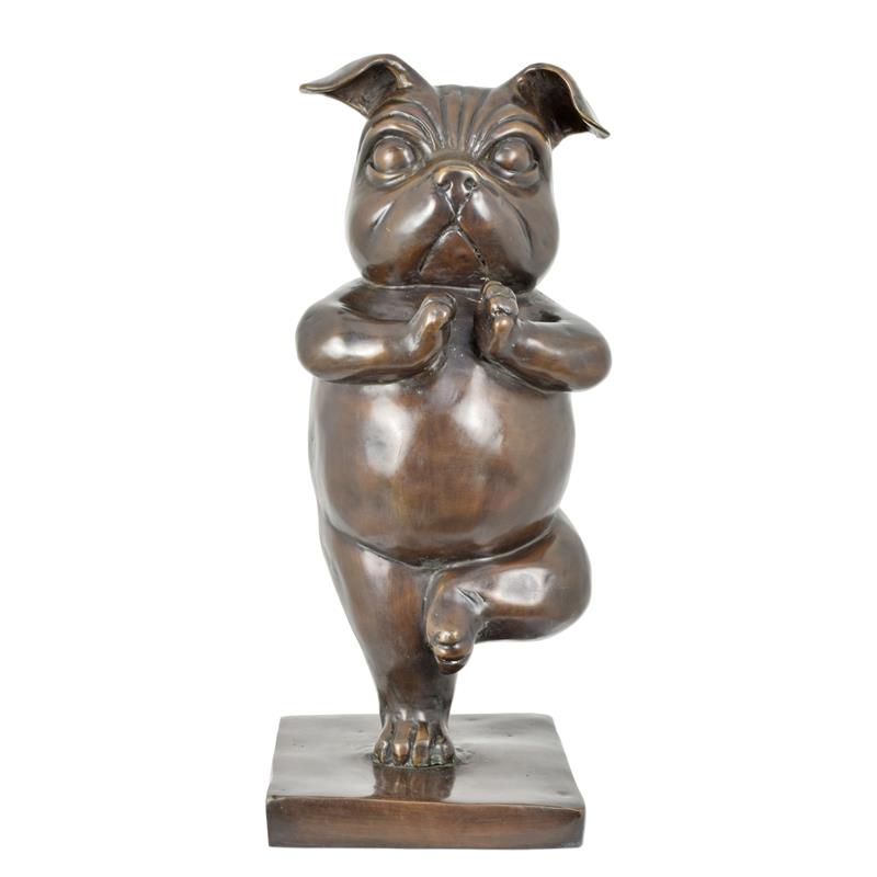 BRONZEN\u0020BEELD\u0020VAN\u0020EEN\u0020BULDOG\u0020DIE\u0020YOGA\u0020DOET