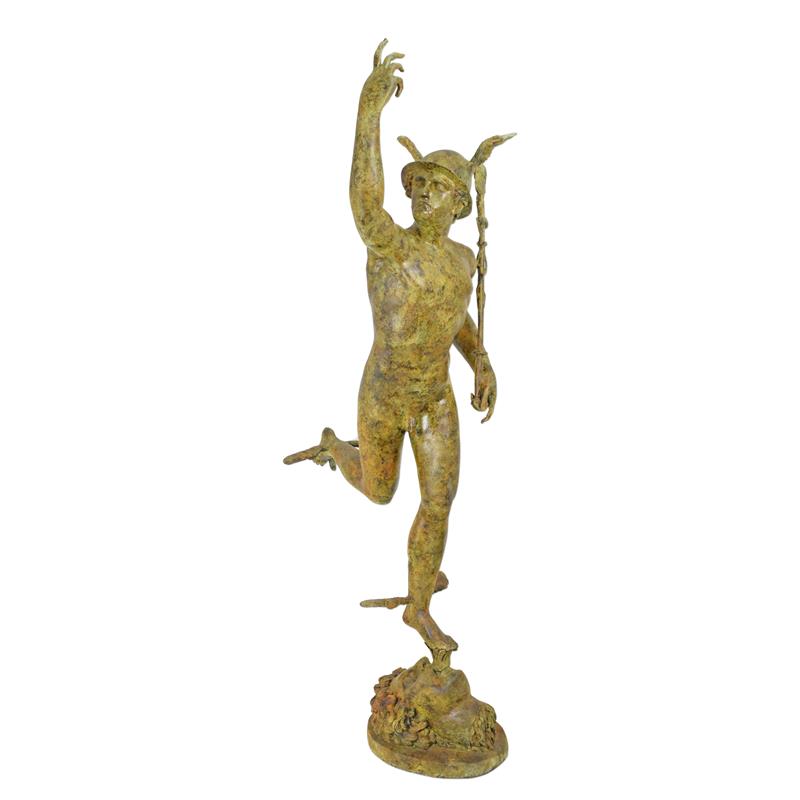 BRONZEN\u0020BEELD\u0020VAN\u0020MERCURY\u0020hoogte\u0020195\u0020cm